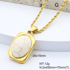 6N4004576bvpl-209  18K PVD,Handmade Polished  Stainless Steel Necklace