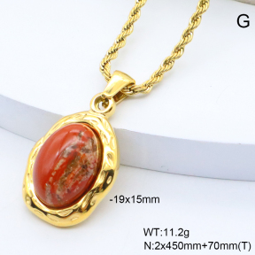 6N4004590bvpl-209  18K PVD,Handmade Polished  Stainless Steel Necklace