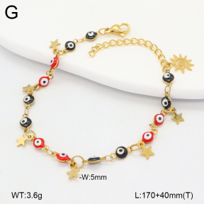 2B3004364bbov-350  Stainless Steel Bracelet