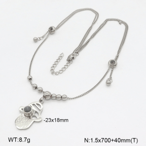 2N4005109bbov-350  Stainless Steel Necklace