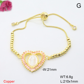 F6B406937bhva-L017  Fashion Copper Bracelet