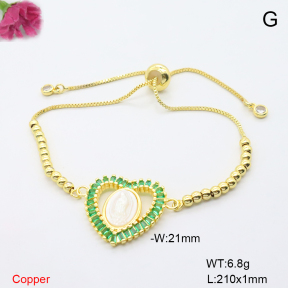 F6B406938bhva-L017  Fashion Copper Bracelet