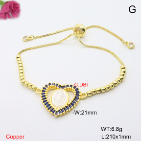 F6B406942bhva-L017  Fashion Copper Bracelet