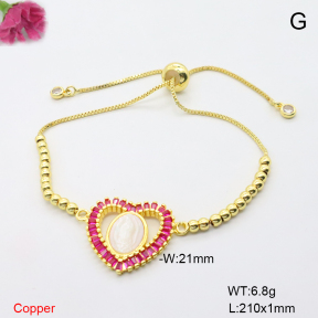 F6B406943bhva-L017  Fashion Copper Bracelet