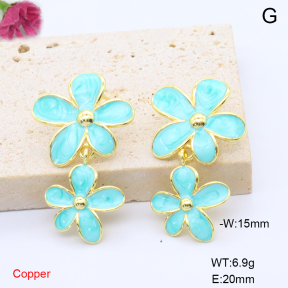 F6E302133vbmb-L017  Fashion Copper Earrings