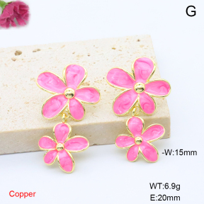 F6E302134vbmb-L017  Fashion Copper Earrings