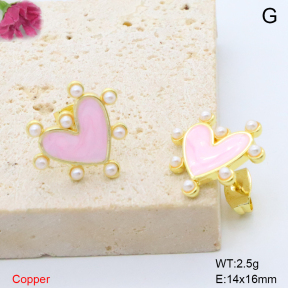 F6E302141ablb-L017  Fashion Copper Earrings