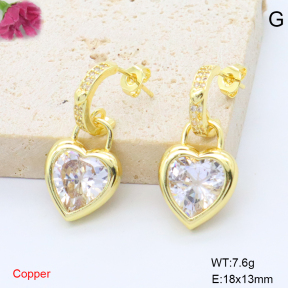 F6E405834vbpb-L017  Fashion Copper Earrings