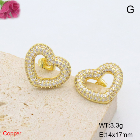 F6E405851vbmb-L017  Fashion Copper Earrings