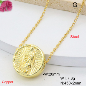 F6N201105vaia-L017  Fashion Copper Necklace