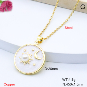 F6N301781avja-L017  Fashion Copper Necklace