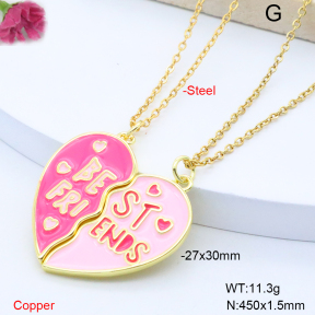 F6N301783ablb-L017  Fashion Copper Necklace