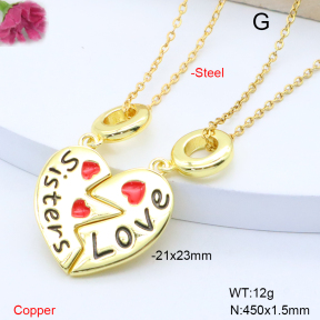 F6N301785vbmb-L017  Fashion Copper Necklace