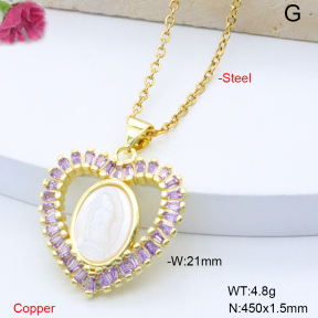 F6N409211vbpb-L017  Fashion Copper Necklace