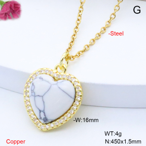 F6N409217aajl-L017  Fashion Copper Necklace