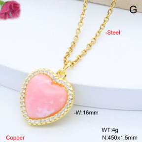 F6N409218aajl-L017  Fashion Copper Necklace