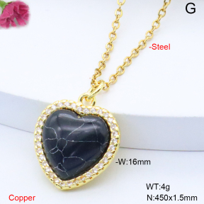 F6N409219aajl-L017  Fashion Copper Necklace