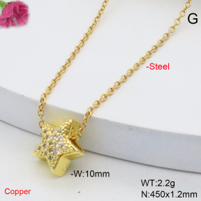 F6N409243vail-L017  Fashion Copper Necklace