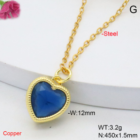 F6N409247vaia-L017  Fashion Copper Necklace