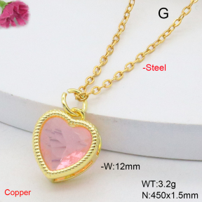 F6N409251vaia-L017  Fashion Copper Necklace