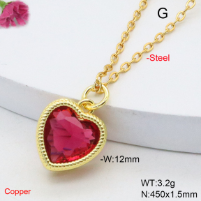 F6N409252vaia-L017  Fashion Copper Necklace