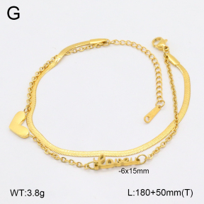 2B2004941bbov-419  Stainless Steel Bracelet