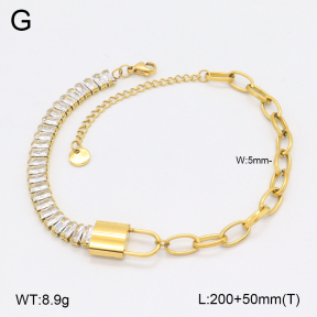 2B4005492bhil-419  Stainless Steel Bracelet