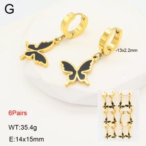 2E4004810ajpa-499  Stainless Steel Earrings