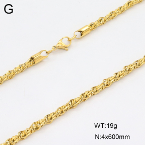 2N2007562bhjl-419  Stainless Steel Necklace