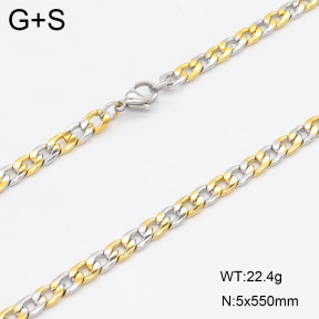 2N2007563bbml-419  Stainless Steel Necklace