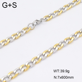 2N2007571bbov-419  Stainless Steel Necklace