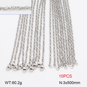 2N2007597aija-419  Stainless Steel Necklace