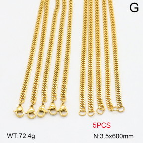 2N2007612vjjl-419  Stainless Steel Necklace