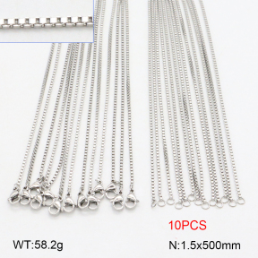 2N2007613ahlv-419  Stainless Steel Necklace