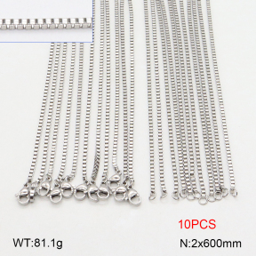 2N2007618vhov-419  Stainless Steel Necklace