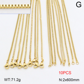 2N2007619akka-419  Stainless Steel Necklace