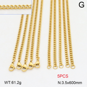 2N2007621aiml-419  Stainless Steel Necklace