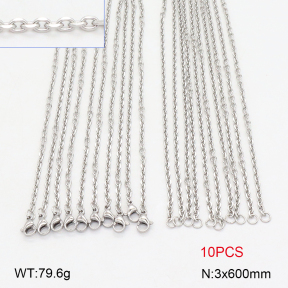 2N2007624vhov-419  Stainless Steel Necklace
