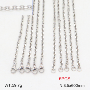 2N2007625bhva-419  Stainless Steel Necklace