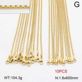 2N2007629bnbb-419  Stainless Steel Necklace