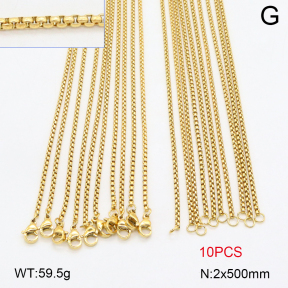 2N2007633ajha-419  Stainless Steel Necklace