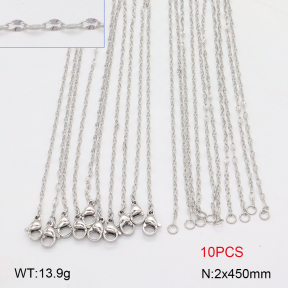 2N2007635bhva-419  Stainless Steel Necklace