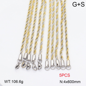 2N2007646ajnl-419  Stainless Steel Necklace