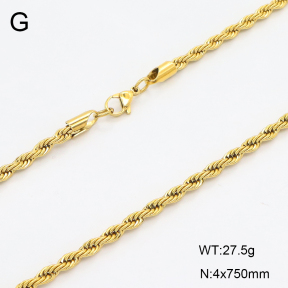 2N2007650vhha-419  Stainless Steel Necklace