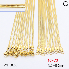 2N2007656bkab-419  Stainless Steel Necklace