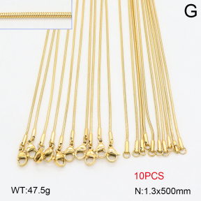 2N2007687bkab-419  Stainless Steel Necklace