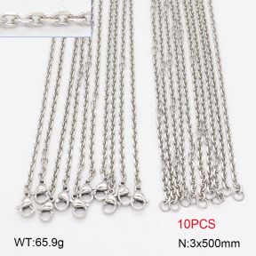 2N2007694ahlv-419  Stainless Steel Necklace