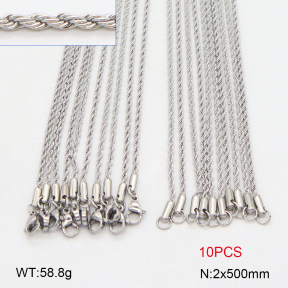 2N2007702aija-419  Stainless Steel Necklace