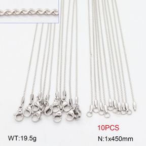 2N2007707vhov-419  Stainless Steel Necklace