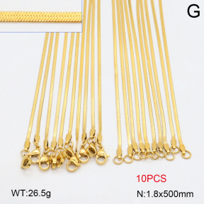 2N2007710bkab-419  Stainless Steel Necklace